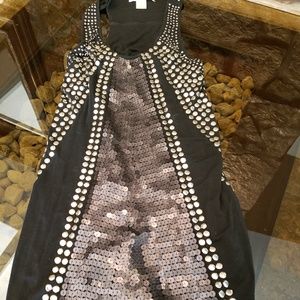 Studded Sequins Dress